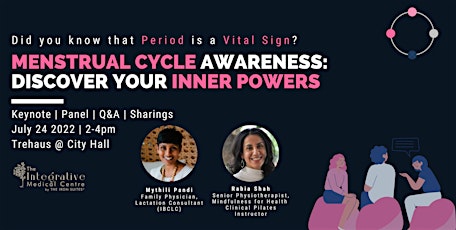 Improve your Health With Menstrual Cycle Awareness tickets