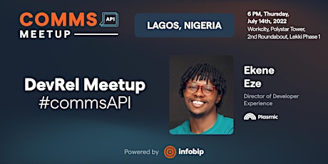 Comms API - Lagos Tech Meetup tickets
