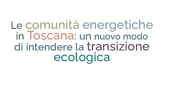 Le comunità energetiche in Toscana - provincia di Massa