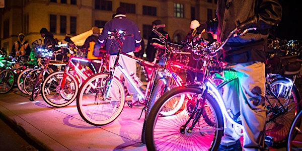2017 DLECTRICITY Light Bike Parade "Rolling Light Exhibit"