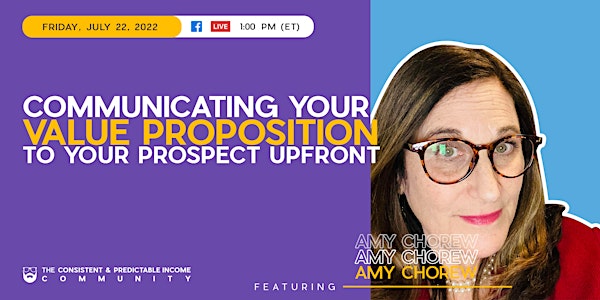 Communicating Your Value Proposition to Your Prospect Upfront