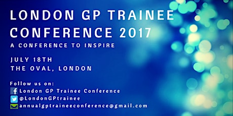 London GP Trainee Conference 2017 primary image