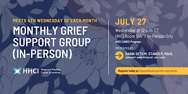 In-Person Grief Support Group