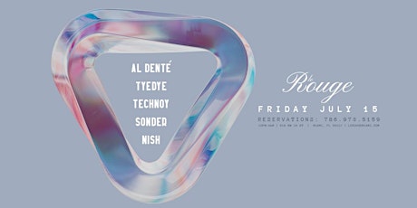 Fridays at Le Rouge feat AL Dente tickets