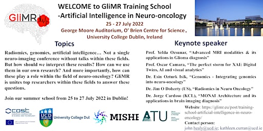 GliMR Training School -Artificial Intelligence in Neuro-oncology