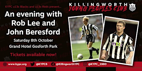 An evening with Rob Lee and John Beresford