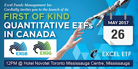 Excel ETFs Launch Information Session - Hotel Novotel Toronto Mississauga Centre - May 26th, 12PM primary image