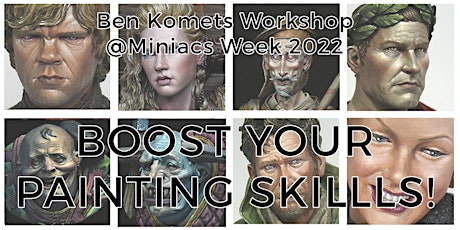 Immagine principale di "Boost your painting skills!" masterclass with Ben Komets 