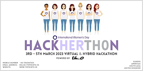 Hackherthon (IWD)  Virtual & Hybrid Hackathon 2023