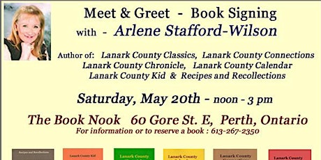 Book Signing Meet and Greet with Arlene Stafford-Wilson primary image