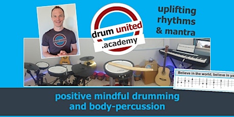 positive mindful DRUMMING in the Library {Under-5s} BMN primary image