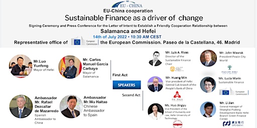 EU-China cooperation in Sustainable Finance as a driver of change