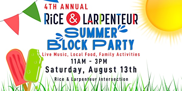 4th Annual Rice & Larpenteur Summer Block Party
