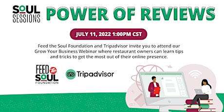 Soul Session: Power of Reviews with Tripadvisor tickets