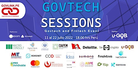 GovTech Sessions 2022 tickets