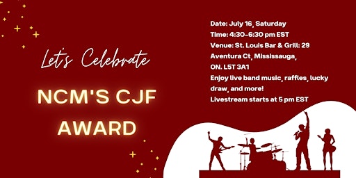 NCM CJF Award - Collective Celebration