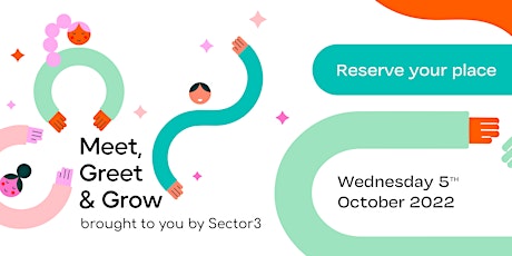 Meet, Greet & Grow: Your third sector conference tickets