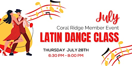 Latin Dance Class: OsteoStrongFTL Coral Ridge July Member Event