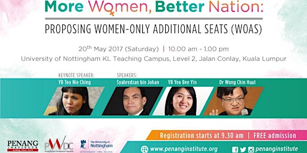 More Women, Better Nation: Proposing Women-Only Additional Seats