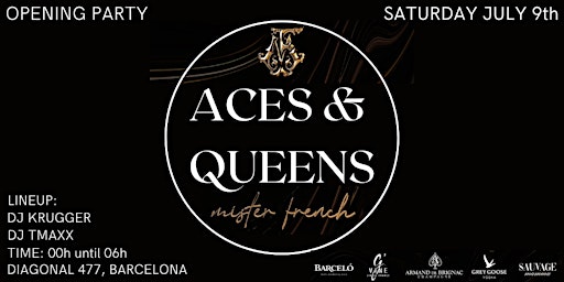 ACES & QUEENS Opening Party at Mr. FRENCH