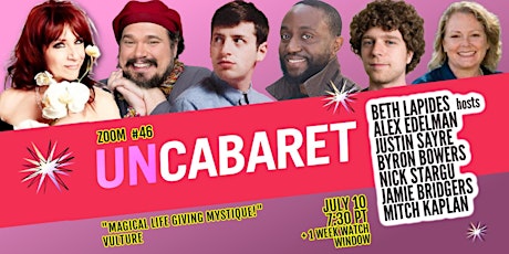 Live-streaming Comedy - UnCabaret Zoom Edition #46 tickets