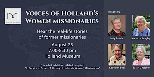 In Service to Others: Voices of Holland's Women Missionaries