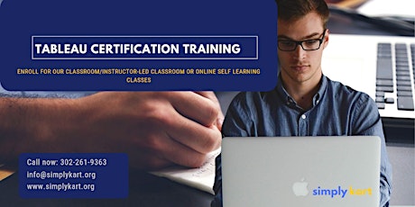 Tableau Certification Training in  Dawson Creek, BC