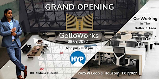Grand Opening of GalloWorks Co-Working Space in The Galleria Area