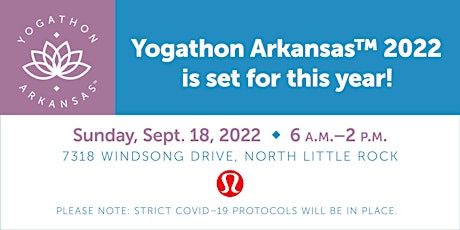 Yogathon Arkansas 2022
