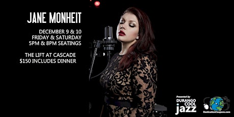 Jane Monheit Live Jazz & Dinner Event December 9 &10, 2022 - HOLIDAY SHOW!