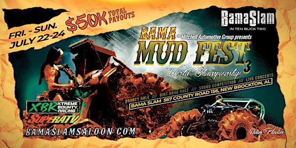 XBR Xtreme Bounty Series 3.0 at Bama Slam July 22nd-24th $50K