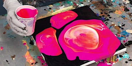 $10 Community Event! Paint Pouring at The Makrs Society! tickets