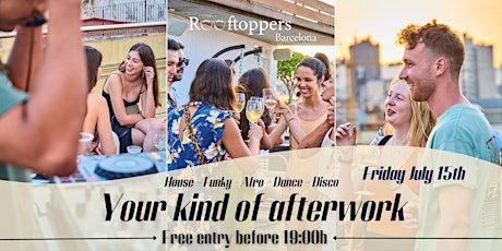Your Rooftop Afterwork - Cocktails and Djs entradas