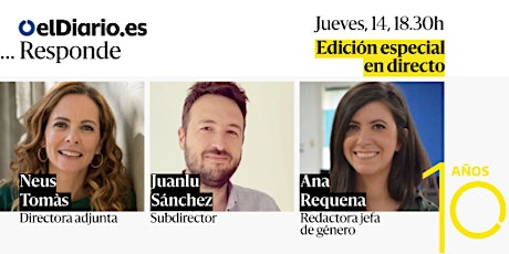 elDiario.es Responde: un encuentro presencial para charlar con periodistas
