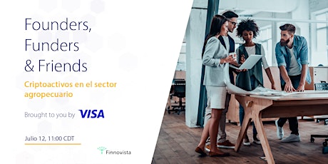 Founders, Funders and Friends, brought to you by Visa primary image