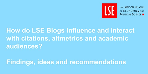 Impact of LSE Blogs event