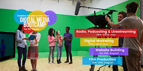 21K Digital Media Bootcamp | Creative Academy Hub tickets