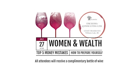 Women and Wealth - Top 5 Money Mistakes and How to Prepare Yourself tickets