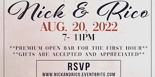 Engagement Celebration for Nick & Rico