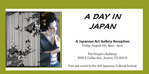 A Day In Japan Art Gallery Reception