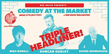 Red Brick Presents: Comedy at the Market tickets