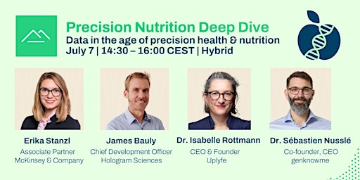 Data in the age of precision health and nutrition (Hybrid)