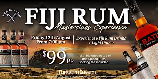 Fiji Rum Masterclass Experience