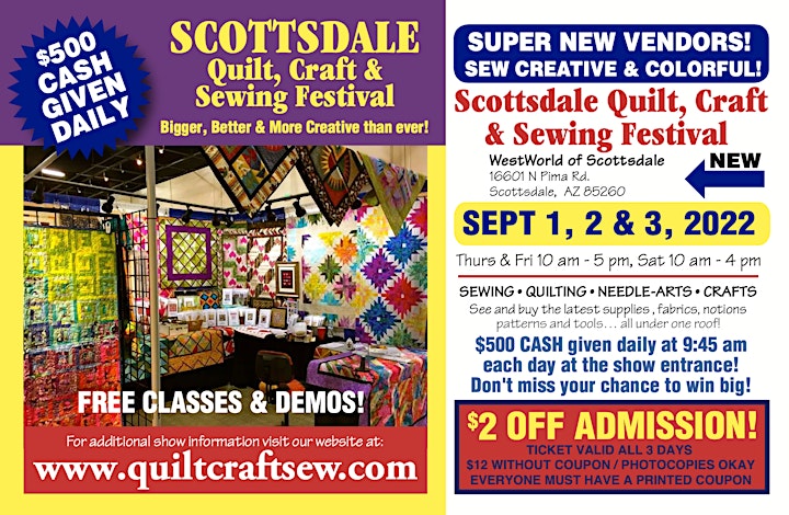 Scottsdale Quilt, Craft & Sewing Festival image