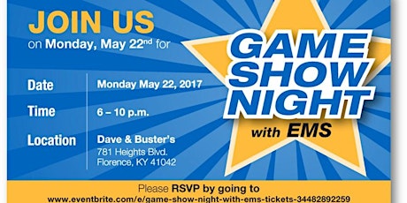 Game Show Night with EMS - Dave & Busters  primary image