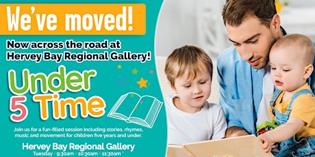 Under 5 Time - Hervey Bay - 5 Years and Under - BOOKINGS  ESSENTIAL