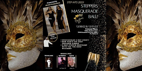 Steppers New Year's Eve Masquerade Ball