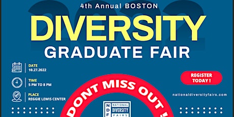 2022 Boston Diversity Graduate Fair