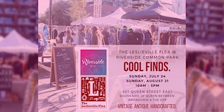 The Riverside Common Market BY The Leslieville Flea tickets