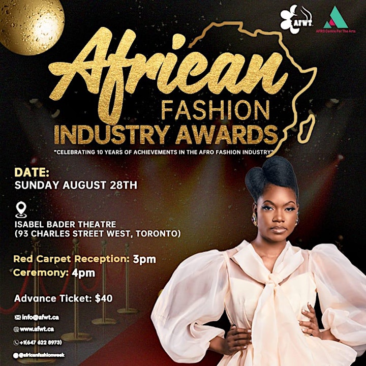 African Fashion Week Toronto 2022: Red Carpet & Awards Ceremony image